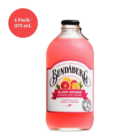 Bundaberg Blood Orange Soda 4pk 375mL