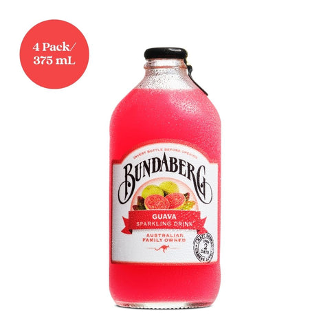 Bundaberg Guava Soda 4pk 375mL
