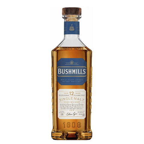 Bushmills 12yr Single Malt Irish Whiskey 750mL