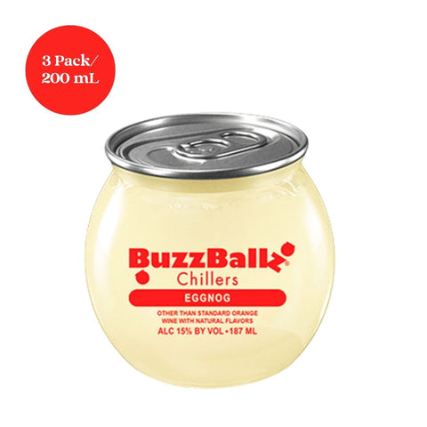 BuzzBallz Eggnog 3pk 200mL