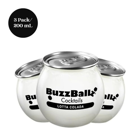 BuzzBallz Lotta Colada 3pk 200mL