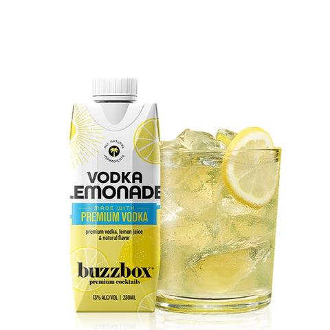 Buzzbox 4pk 200mL Vodka Lemonade