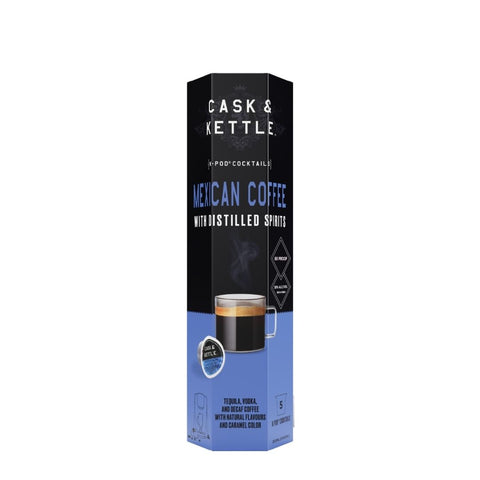 Cask & Kettle Mexican Hard Coffee Pods 81PF 400mL (10 Pods)