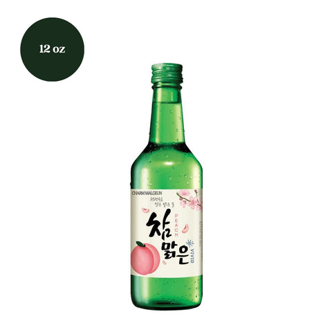 Charmsoju Peach 12 fl oz