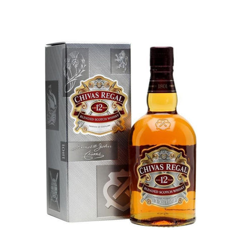 Chivas Regal Scotch Whisky Scotland 12 Year Old Blended Whisky 1.75L