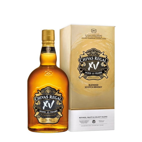 Chivas Regal Scotch Whisky Scotland 15 Year Old Blended Whisky 750mL