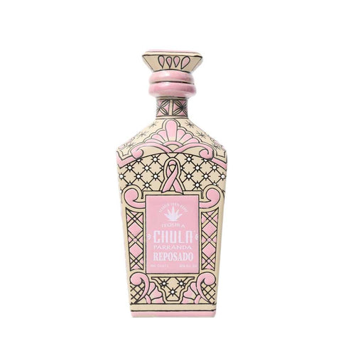 Chula Parranda Tequila Reposado 1L (Pink Ceramic Bottle)