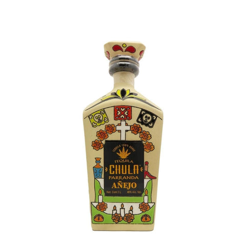 Chula Parranda Tequila Añejo Catrina 1L (Ceramic Bottle)