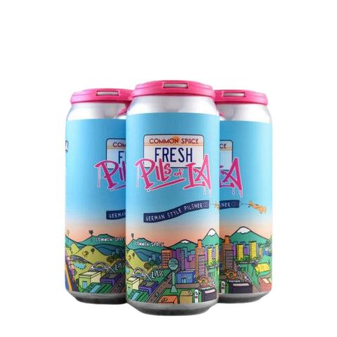 Common Space Fresh Pils of LA Pilsner Beer 16 fl oz Single Can