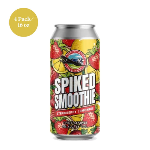 Connecticut Valley Spiked Smoothie Strawberry Lemonade Hard Seltzer 4pk 16 fl oz cans