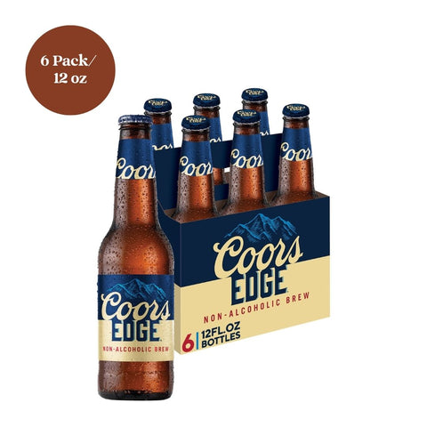 Coors Edge Non-Alcoholic 6pk 12 fl oz