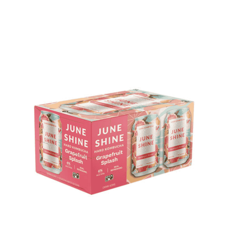 June Shine Hard Kombucha Grapefruit Splash 4pk 12oz Cans