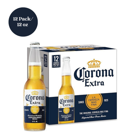 Corona Extra Beer 12 fl oz 12pk