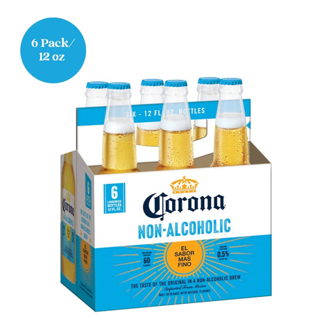 Corona Non-Alcoholic 12 fl oz 6pk Bottle