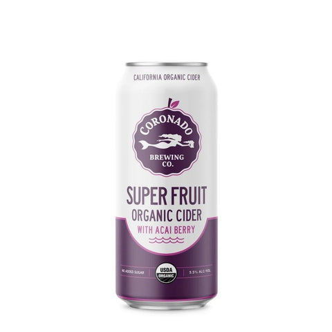 Coronado Brewing Super Fruit Hard Cider 16 fl oz