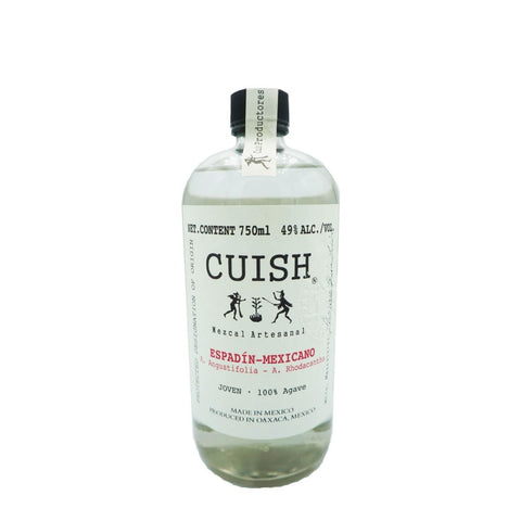 Cuish Mexicano Agave Joven Rhodacantha Mezcal Artesanal 49% 750mL