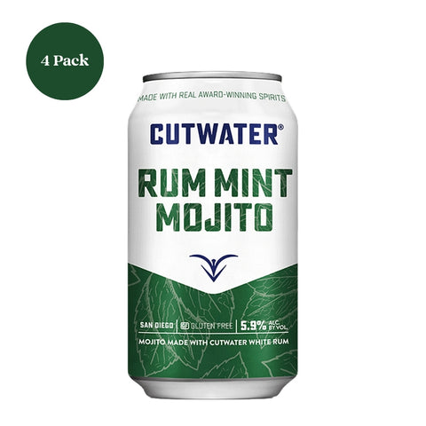 Cutwater Mojito Rum Mint RTD Cocktail 4pk 12 fl oz