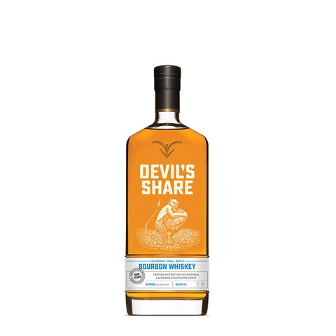 Cutwater Devil's Share 4 Year Old California Small Batch Bourbon Whiskey Batch #13 750mL