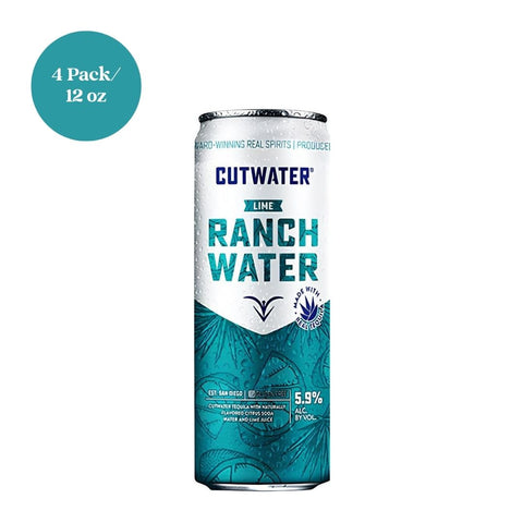 Cutwater Lime Ranch Water RTD Cocktail 4pk 12 fl oz