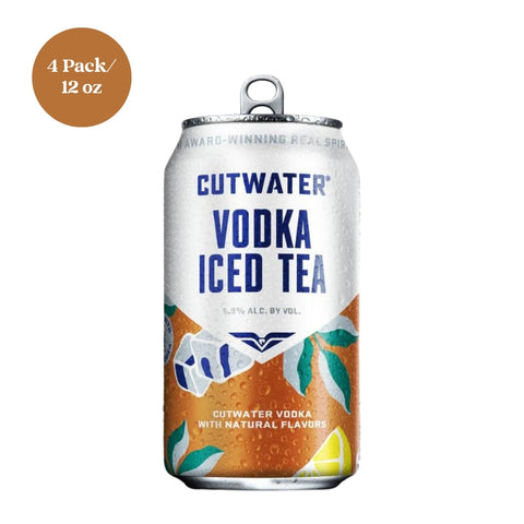 Cutwater Vodka Ice Tea RTD Cocktail4pk 12 fl oz