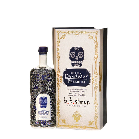 Dame Mas Tequila Reposado B.B. Simon Limited Edition (Silver Bottle) 1L