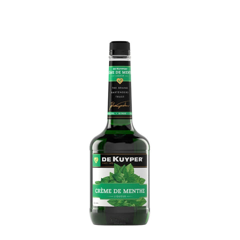 Dekuyper Creme de Menthe Black  Liqueur 750mL