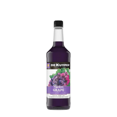 Dekuyper Pucker Grape Schnapps 1L