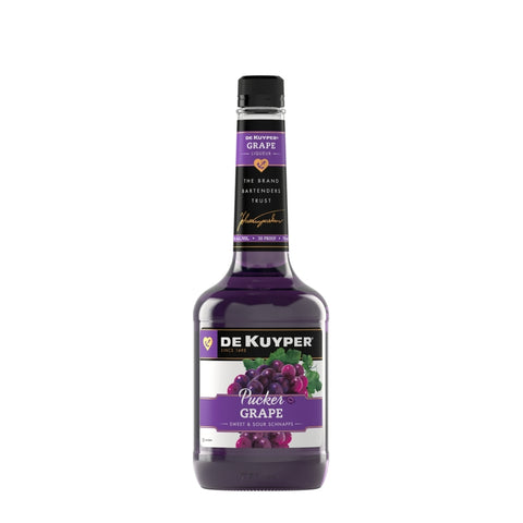 Dekuyper Pucker Grape Schnapps 750mL