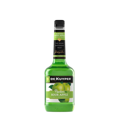 Dekuyper Pucker Sour Apple Schnapps 750mL