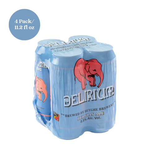 Delirium Tremens Belgian Ale Belgian Ale Beer 4pk 11.2 fl oz Cans