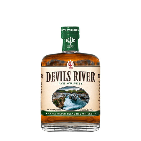 Devil’s River Rye Whiskey 90 Proof 750mL