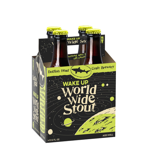 Dogfish World Wide Stout 4pk NR 12 fl oz