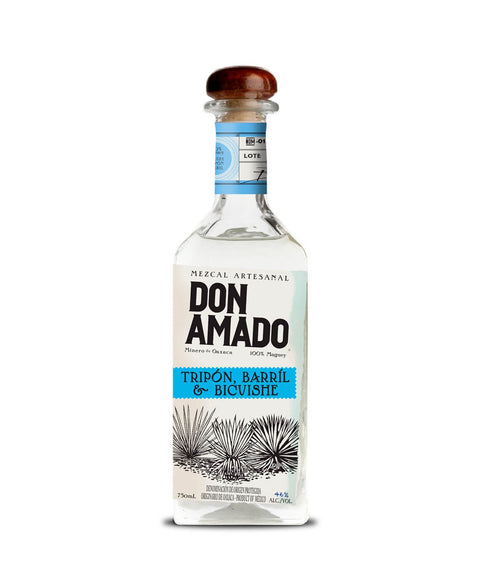 Don Amado Tripón, Barril, & Bicuishe Mezcal 375mL