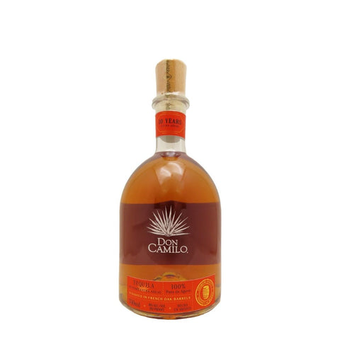 Don Camilo 10yr French Oak Extra Añejo Tequila 82 PF 750mL