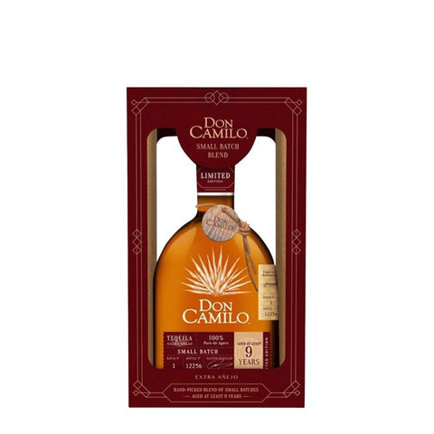 Don Camilo 9 Years Small Batch Extra Añejo Tequila 750mL