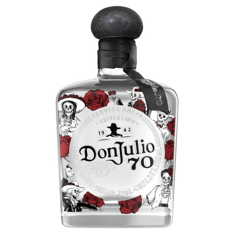 Don Julio 70 Tequila Anejo Cristalino Dia De Los Muertos Designed By Willy Chavarria 750mL 2025