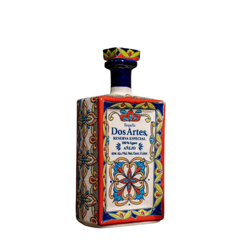 Dos Artes Añejo Tequila Art Bottle Tequila 1L