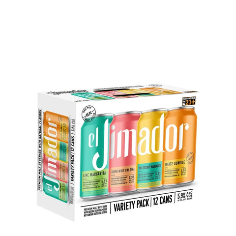 El Jimador Variety RTD Cocktail 12pk 12 fl oz cans