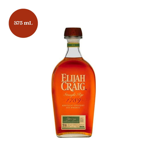 Elijah Craig Straight Rye Whiskey 375mL