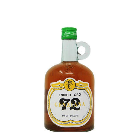 Enrico Toro Genziana 72 Liqueur 750mL