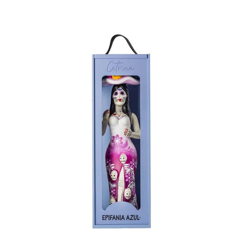 Epifania Azul Anejo Catrina (Purple and White Dress) 750mL