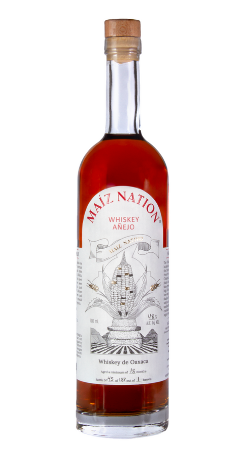 Maiz Nation Añejo Whiskey 96 PF 700mL