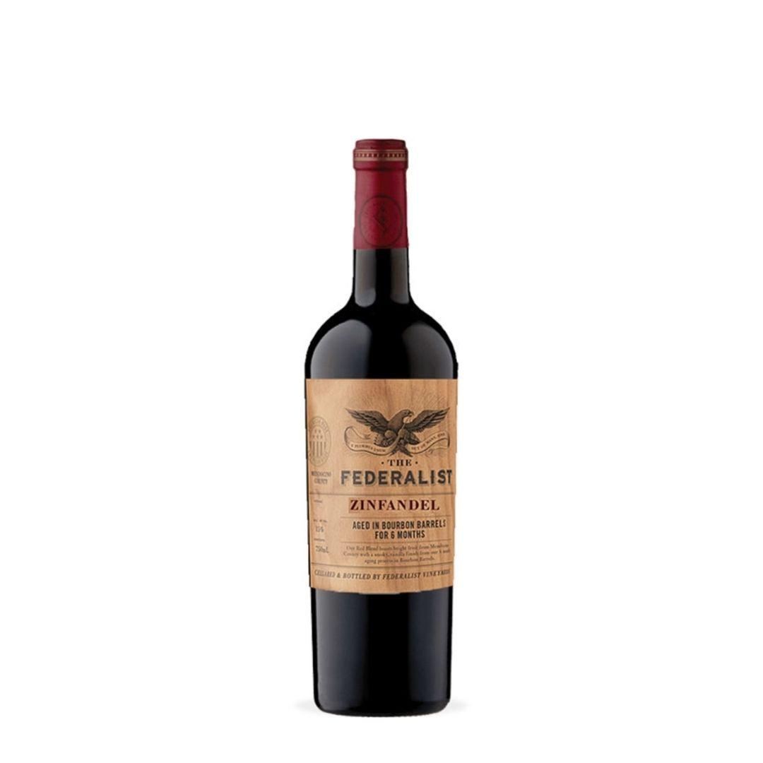 The Federalist Zinfandel Bourbon Barrel Aged 2020 750mL