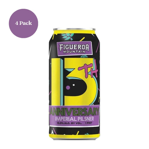 Figueroa Mountain 13th Anniversary Imperial Pilsner 4pk 16 fl oz