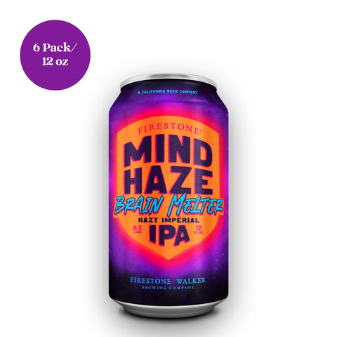 Firestone Mind Haze Brain Melter IPA 6pk 12 fl oz cans