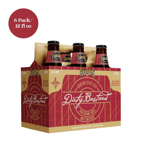 Founders Dirty Bastard Beer 6pk 12 fl oz