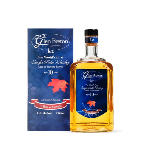 Glen Breton Ice 10 Year Canadian Single Malt Whisky Aged 750mL