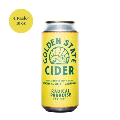 Golden State Cider Radical Guava 16 fl oz 4pk cans