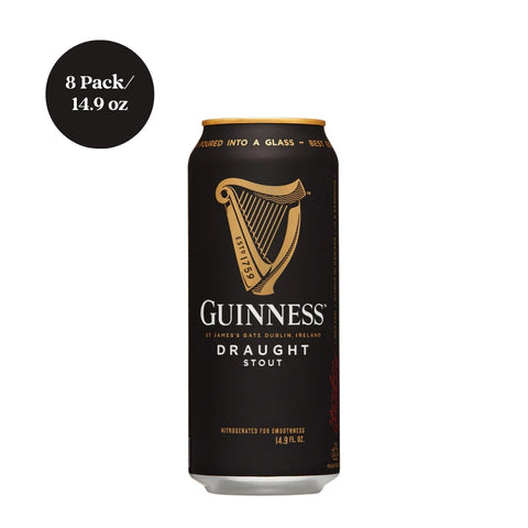 Guinness Draught Beer 8pk 14.9 fl oz Can