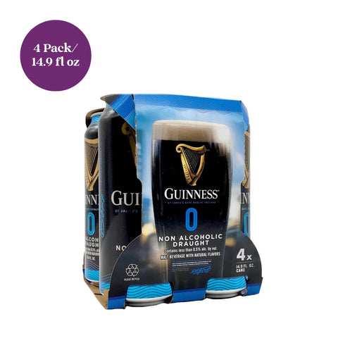 Guinness Non-Alcoholic Draught 4pk 14.9 fl oz Cans